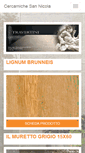 Mobile Screenshot of ceramichesannicola.it